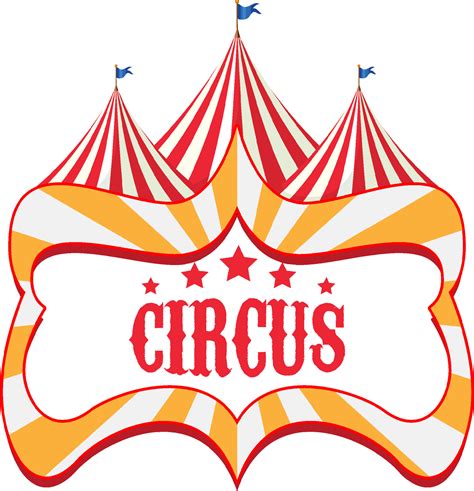 Circus logo banner design 4454234 Vector Art at Vecteezy