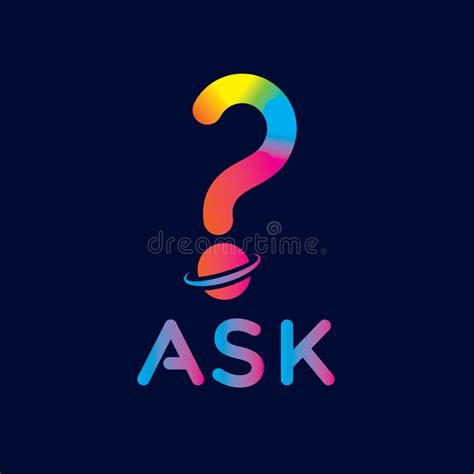 Question Mark Vector. Ask Logo Stock Vector - Illustration of logo, support: 127780765