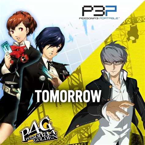 Official ATLUS West on Twitter: "Get ready, Persona 3 Portable and Persona 4 Golden release on ...