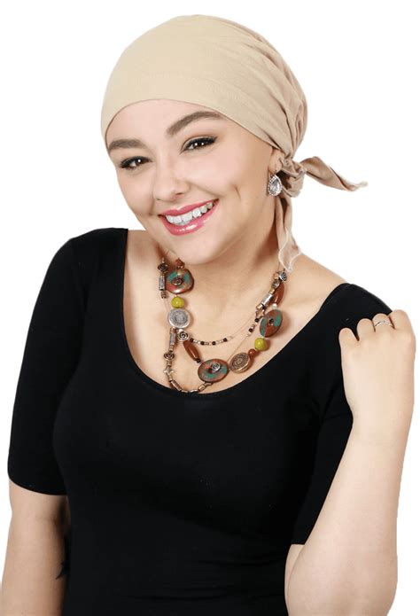 Celeste Cotton Chemo Scarves Pre Tied Head Scarf For Women Cancer ...