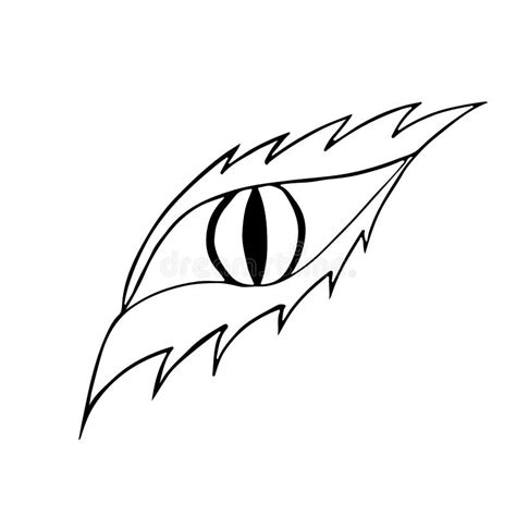 Dragon Eye Drawing Easy