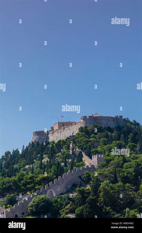 Spanish Fortress, Hvar, Croatia, Europe Stock Photo - Alamy