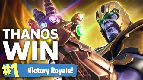 Thanos Returns To Fortnite As Limited Skin