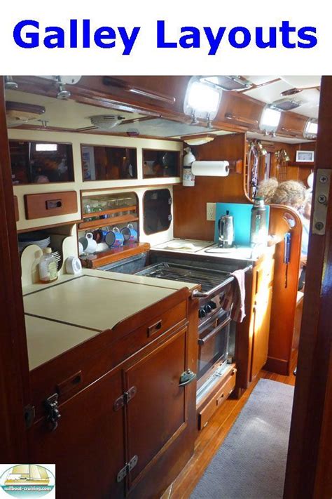 Which Boat Galley Layout Is Best for Offshore Sailing? | Boat galley, Boat building plans, Boat ...