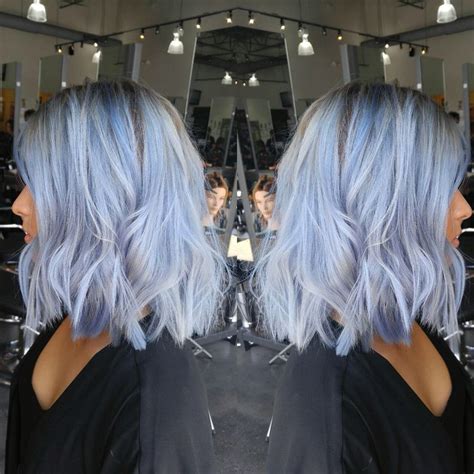 Shark blue by ion over wella T14 toner Blue hair Silver hair Fashion ...