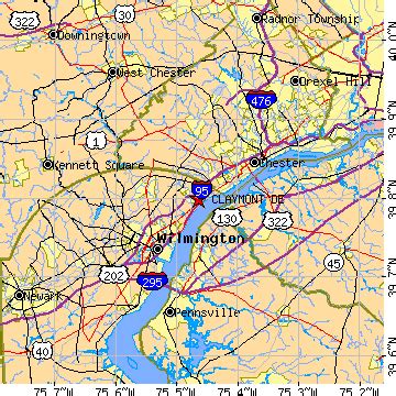 Claymont, Delaware (DE) ~ population data, races, housing & economy