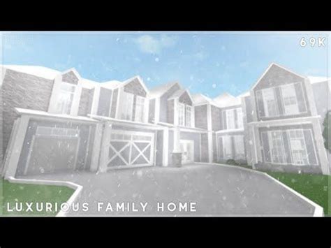 Robloxbloxburg Luxury Suburban Family Home Speed Build