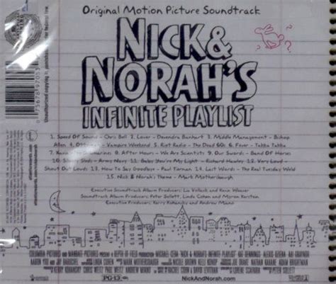 Nick and norah, Motion picture, Soundtrack