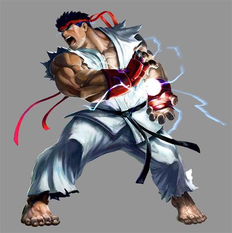 Popcultural gaming comic movie tv sleeve: Street Fighter - focus Ryu