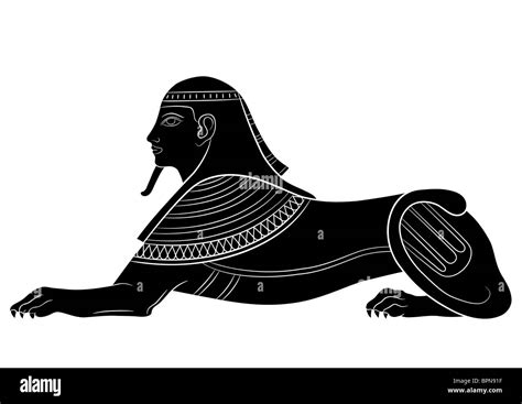 Sphinx egypt drawing hi-res stock photography and images - Alamy