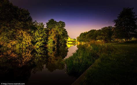 Wensum Park West in Norwich at Night – rozenek.com