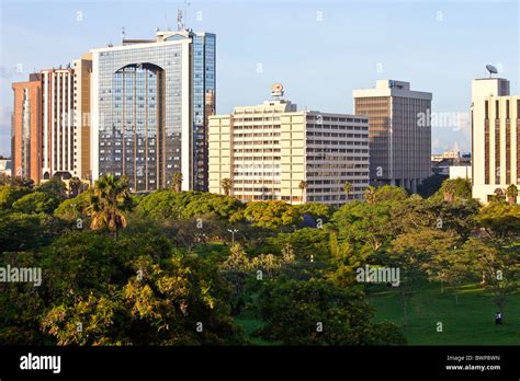 Skyline, Nairobi, Kenya Stock Photo - Alamy