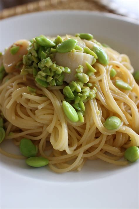 Edamame Pasta - TOKYO FOOD/DAYS