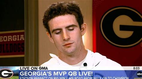 Twitter was Stunned to See Georgia’s QB on Good Morning America Fresh ...