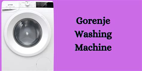 Gorenje Washing Machine