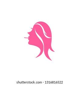 Face Logo Template Stock Vector (Royalty Free) 1316816522 | Shutterstock