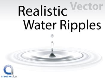 Realistic Vector Water Ripples Vector Download