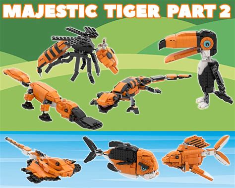 LEGO MOC Majestic Tiger Part 2 31129 Alternates by bricksmartworkshop | Rebrickable - Build with ...