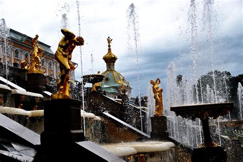 Peterhof Fountains and Great Palace Photograph by Jacqueline M Lewis ...