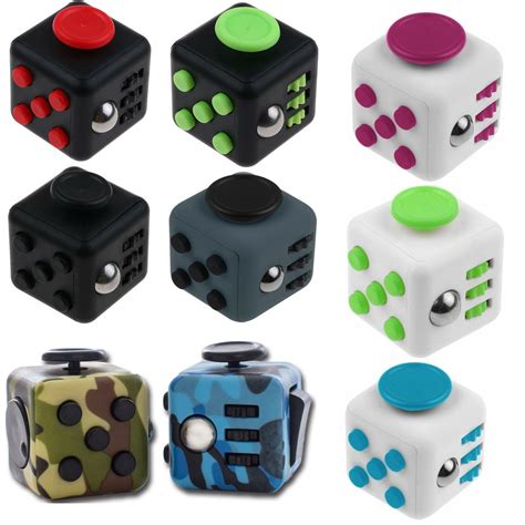 Magic Fidget Cube Mini Anti Anxiety Stress Funny Toy Stress Relief Gifts | eBay