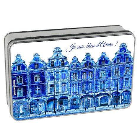 Houses in the squares of Arras Bleu d'Arras – Imagesdartistes