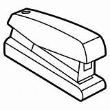 Stapler outline coloring Book Page line Art Drawing  Premium AI sketch template