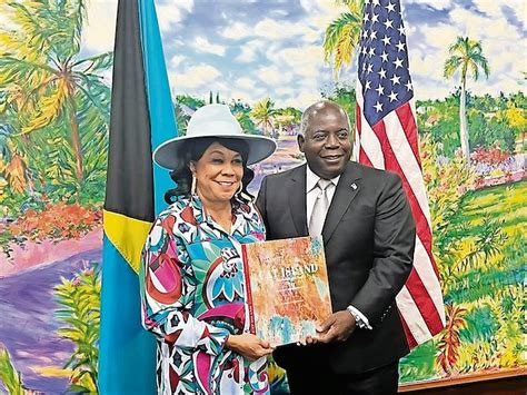 US Congresswoman Frederica Wilson pays courtesy call on PM to celebrate ...