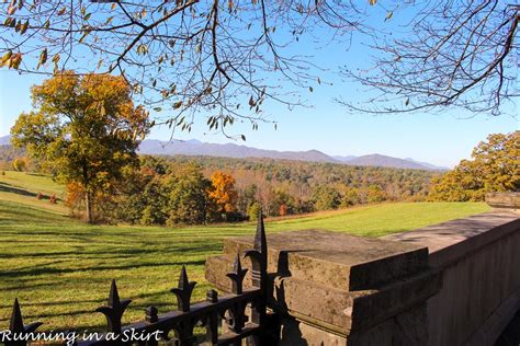 Biltmore Estate Gardens in Fall