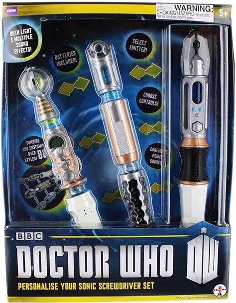 Doctor Who Personalise Your Sonic Screwdriver Set: Amazon.co.uk: Toys & Games