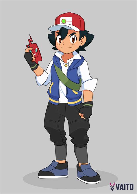 Ash Ketchum Galar Outfit by Vaito by ikuVaito on DeviantArt