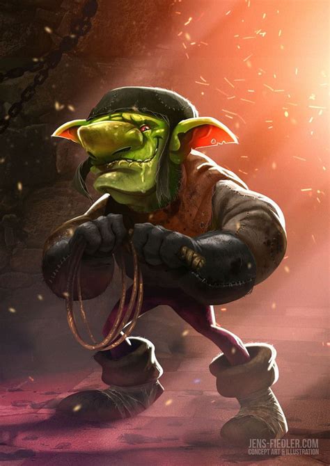 goblin concept-art by jensfiedler Dnd Races, Dnd 5e Homebrew, Herne, Fantasy Monster, Art File ...