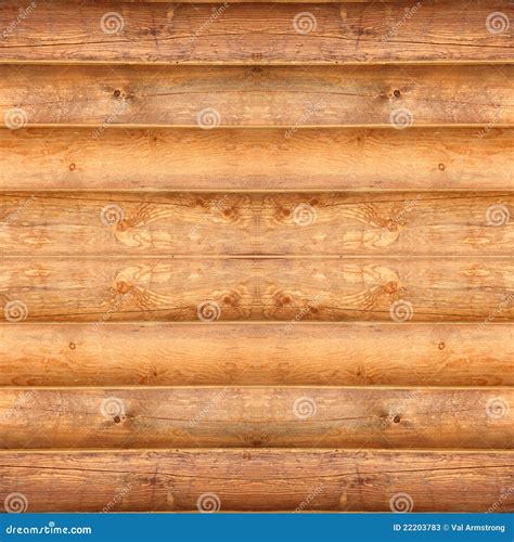 Seamless Log Cabin Texture Stock Photos - Image: 22203783