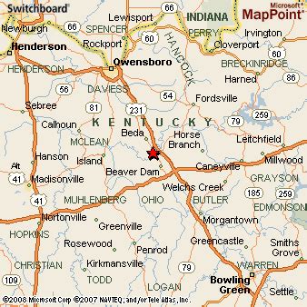 Where is Hartford, Kentucky? see area map & more