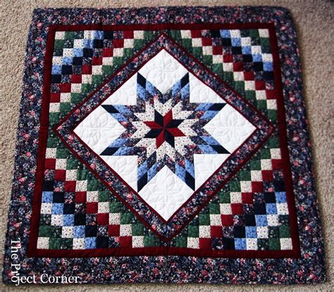 The Project Corner: Amish Quilt | Amish quilts, Amish quilt patterns, Quilts