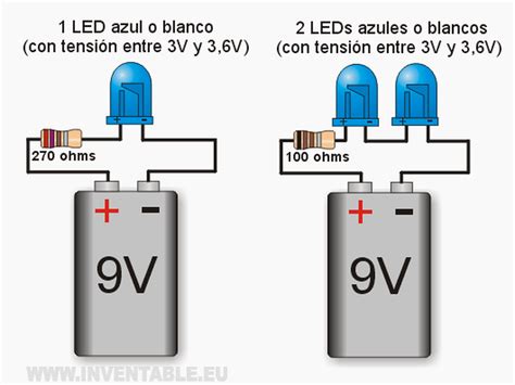 9V Led Circuit Diagram