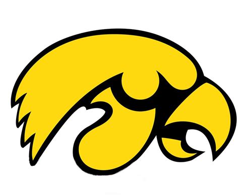 Printable Iowa Hawkeyes Logo