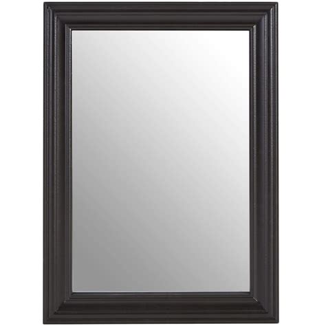 Dark Wood Frame Mirror