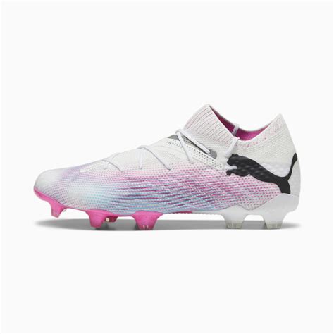 FUTURE 7 ULTIMATE FG/AG Football Boots | PUMA White-PUMA Black-Poison Pink | PUMA SHOP ALL PUMA ...