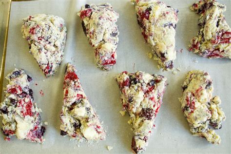 Mixed Berry Scones | The Fancy Pants Kitchen