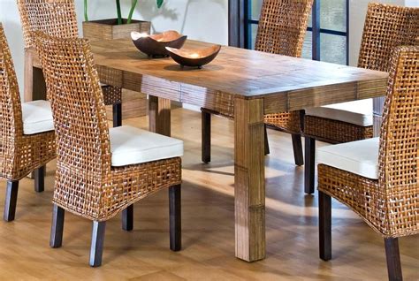 20 Best Collection of Rattan Dining Tables