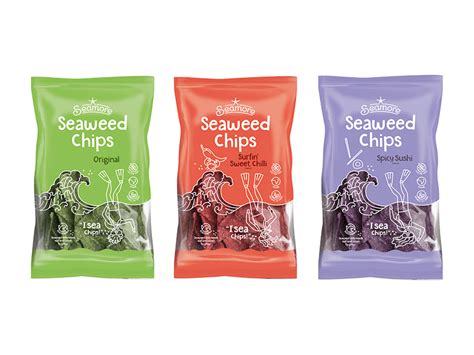 Seaweed chips - SeaMoreFood