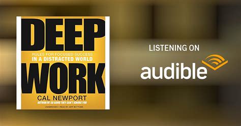 Deep Work Audiobook | Free with trial