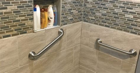 7 Shower Grab Bars Placement Tips for your Bathroom in 2024 - The Event ...