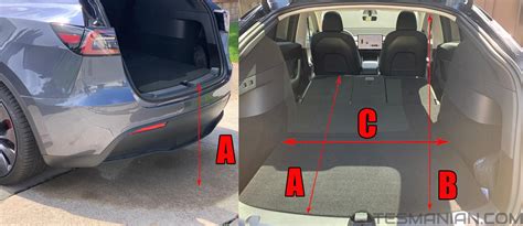 Tesla Model Y Interior, Trunk, Trunk Well, Frunk and Other Measurement