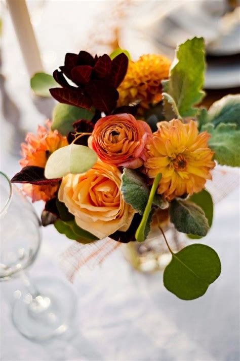 Autumn flowers balcony flowers In autumn Orange species | Fall flower arrangements, Fall floral ...