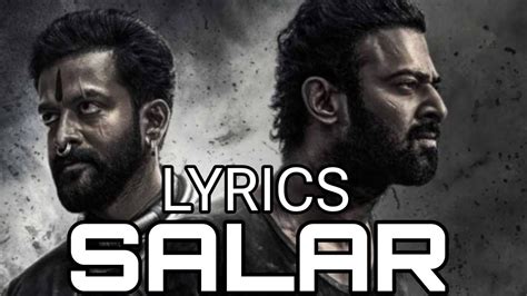 salar movie sooreda song lyrics in telugu - YouTube