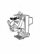 Spy Gear Pages Coloring sketch template