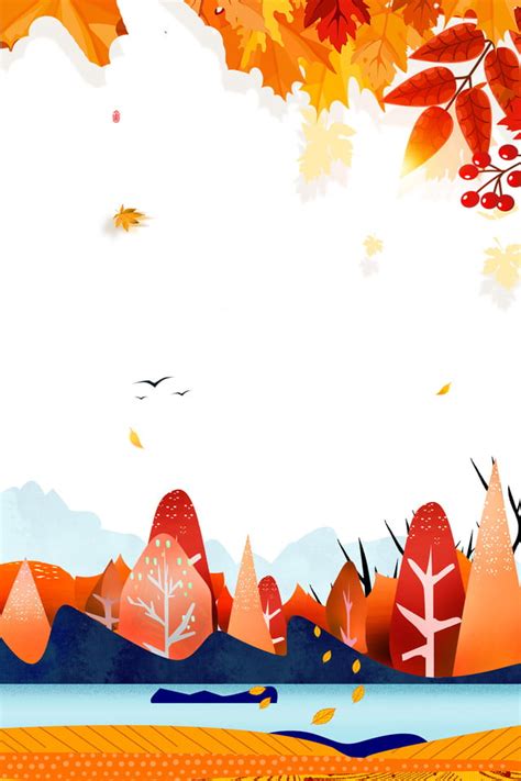 Poster Background Festival Fall, Golden, Hand Painted, Banner Background Image for Free Download