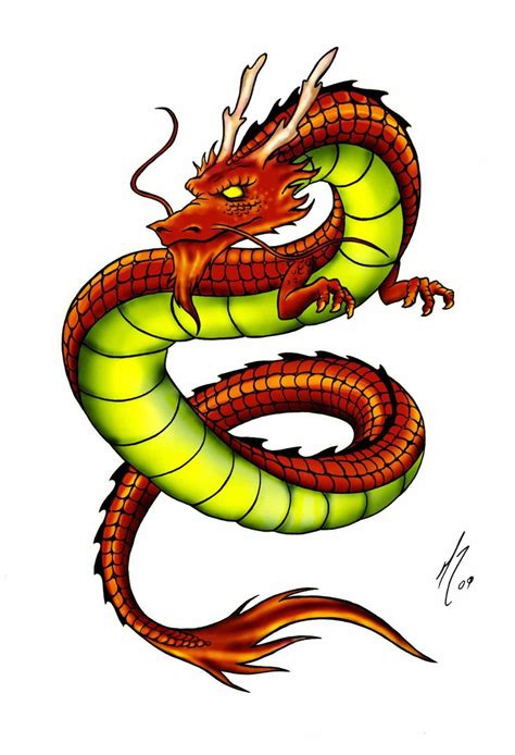 Chinese Dragon Drawing | Free download on ClipArtMag