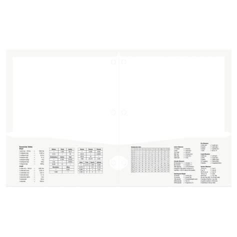 Office Depot Brand Laminated Paper Folder, Letter Size, White 1 ct | Shipt